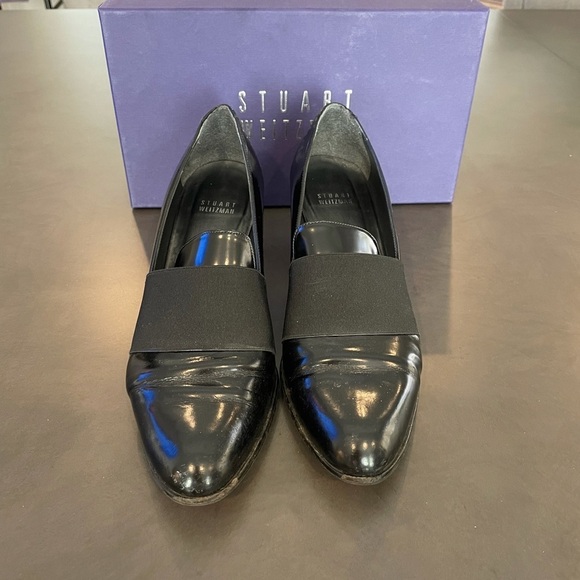 Stuart Weitzman Black Women’s Shoes Size 9 - Picture 1 of 6